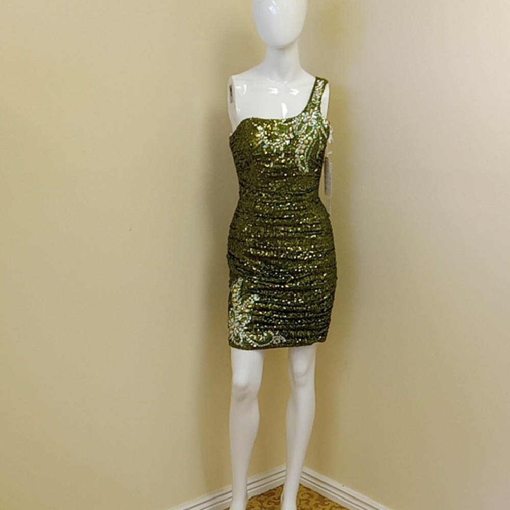 Partytime Size 2 One-Shoulder Homecoming Dress